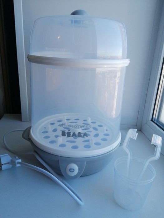 Продам стерилизатор 2в1 Beaba электрический Steril Express Grey