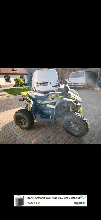 ATV TGB TARGET 600 EPS 4x4 recent adus din Germania cu acte complete,avariat,km putini,se pot vinde si piese=vand complet sau dezmembrez,44cai,an 2022