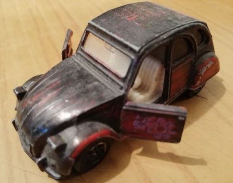 Macheta citroen 2cv6 corgi
