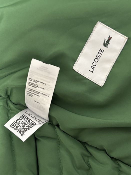 Оригинальная куртка бренда LACOSTE М-48