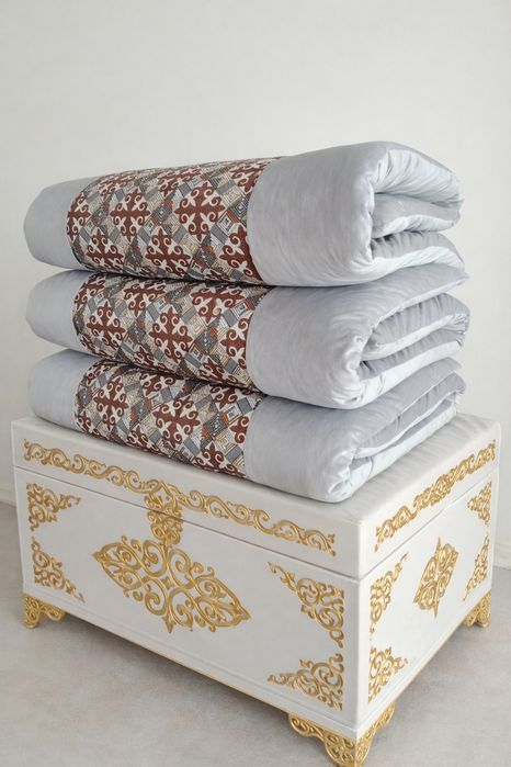 Құрақ көрпе дак-велюр