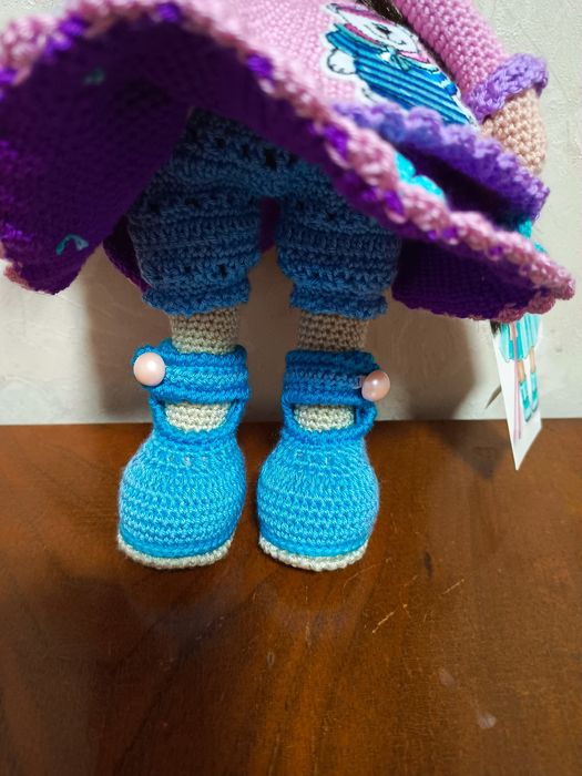Кукла вязаная крючком