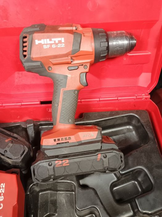 Filetanta hilti sf6 22 nuron ,cutie,2 baterii,incarcator