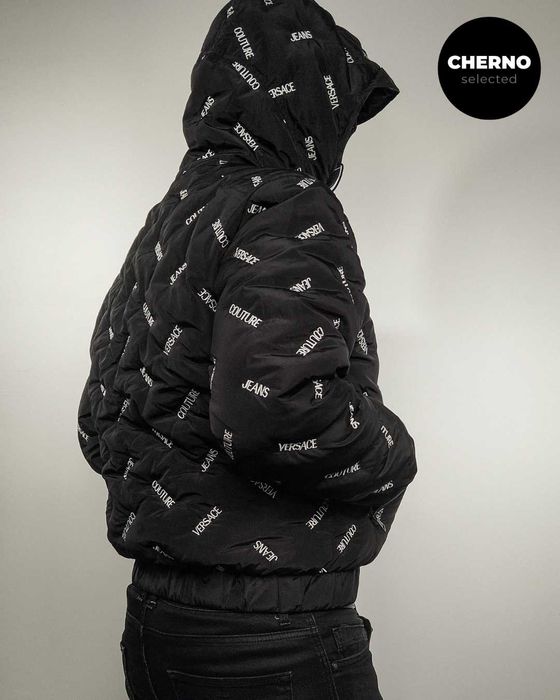 Пухено яке VERSACE JEANS COUTURE Logo-Print Puffer – Резервирано
