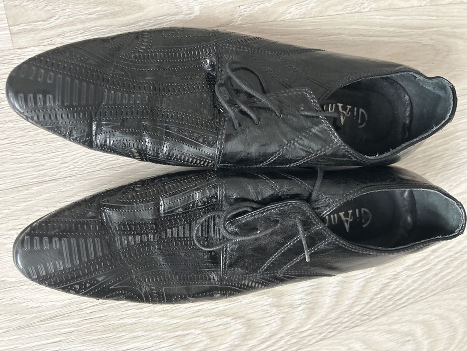 Луксозни мъжки обувки естествена кожа