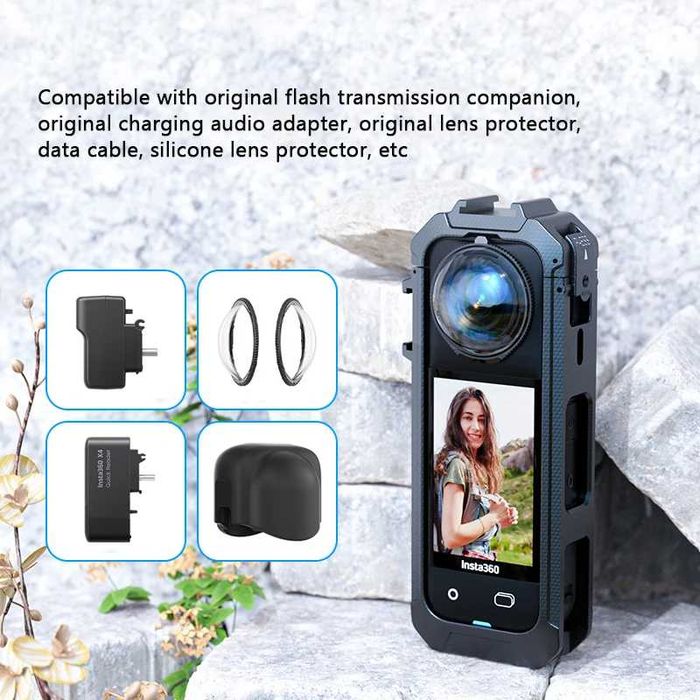 Cadru frame carcasa de protectie pentru camere de actiune Insta360 X5