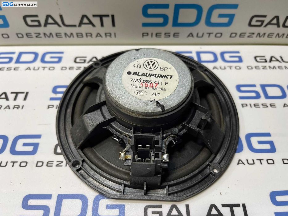Boxa Difuzor Audio de pe Usa Portiera Fata Spate Stanga Dreapta Volkswagen Sharan 2001 - 2010 Cod 7M3035411F [2176]