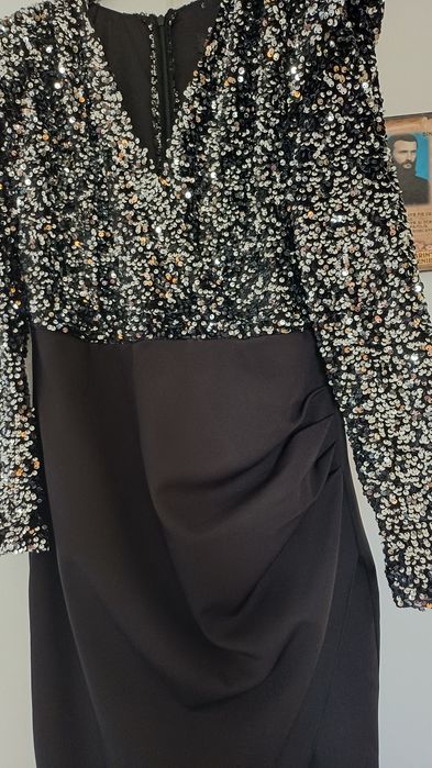 Rochie eleganta cu paiete