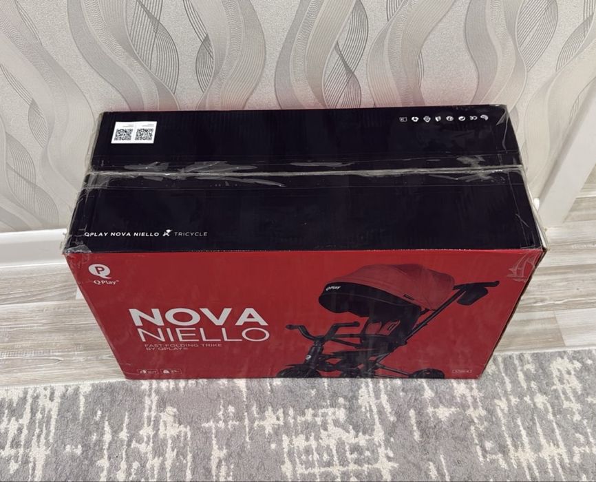 Велосипед детский QPLAY S700-6 Nova Plus черный