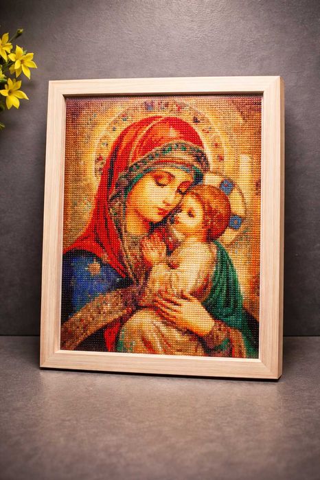 Диамантен гоблен "Света Богородица"