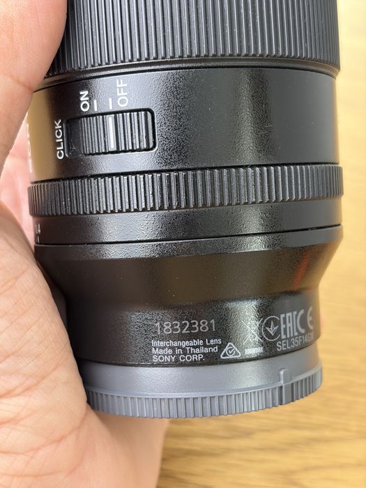 Sony FE 35mm f/1.4 GM – 4.800 lei