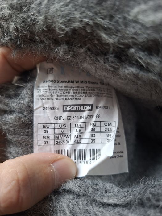 Cizme de zapada dama marime 39 Quechua Decathlon