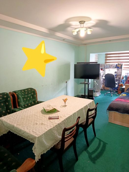 Буз-2 3-х комнатная 67м2 ‼️школа49, ЭКО Базар