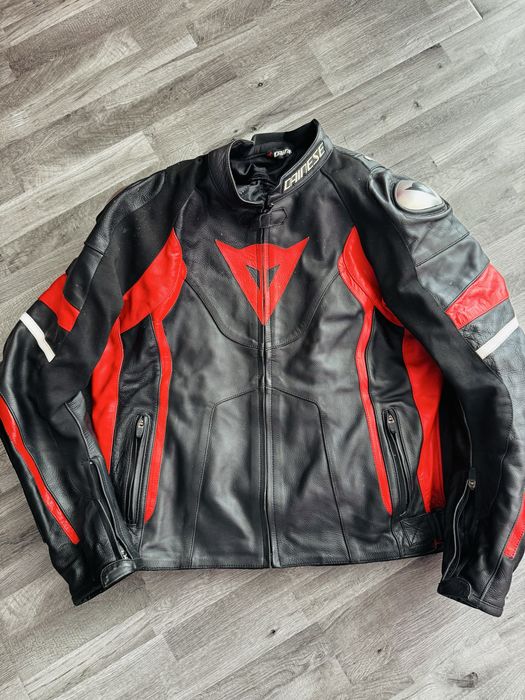 Кожено мото яке DAINESE