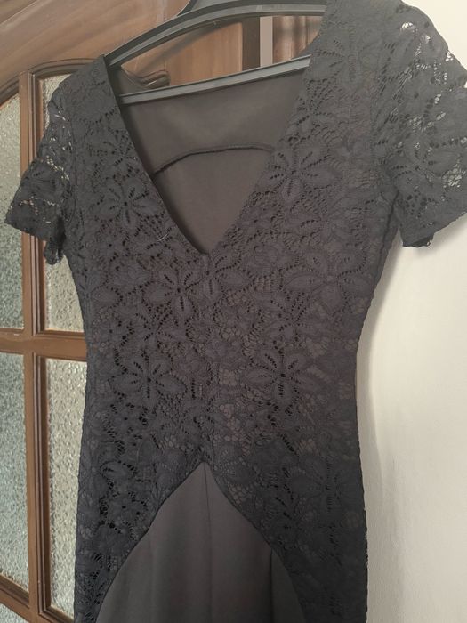 Черное платье вечернее, 44-46 р