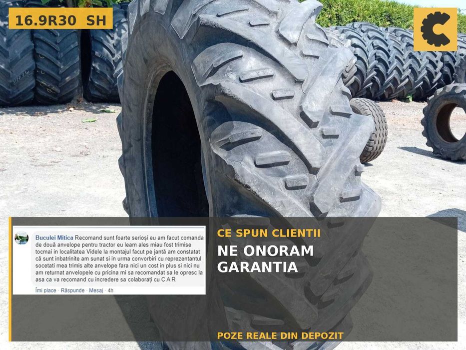 Cauciucuri 16.9R30 420/85R30 Kleber Anvelope Tractor SH