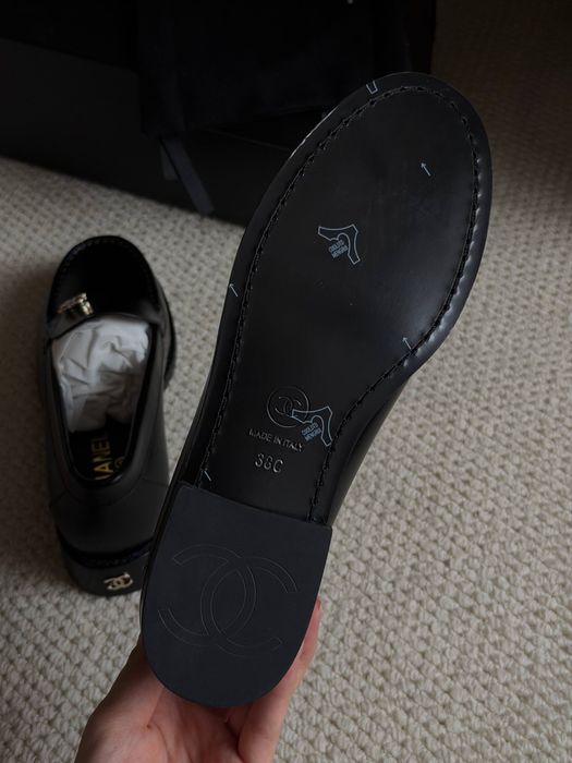Лофферы chanel, натуральная кожа