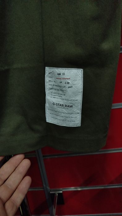 Уголемена тениска G-Star Raw Archive S , M нова мъжка оригинална