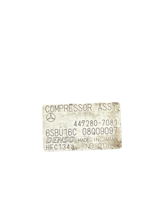 Compresor Ac Mercedes-Benz E-Class W212 2009 -> 2.2 E 250 Cdi / Bluetec 4-Matic Om 651.924 447280-7081