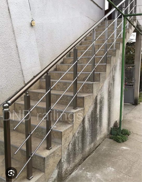 Ковано желязо алуминиеви парапети