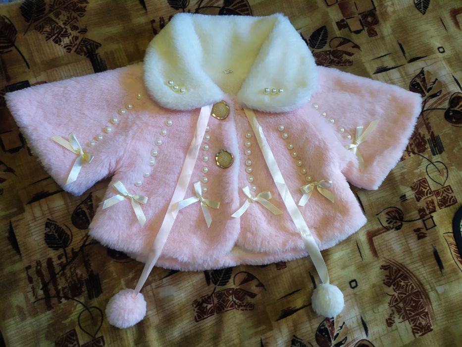 Болеро на девочку 3 - 5 лет.