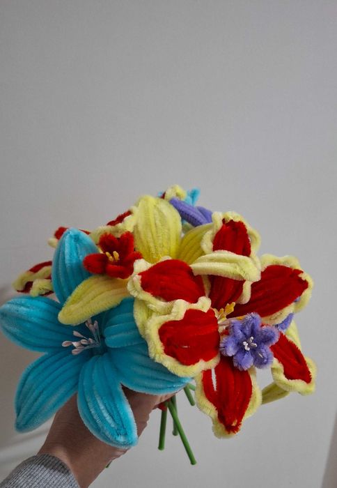 Ръчно изработени цветя