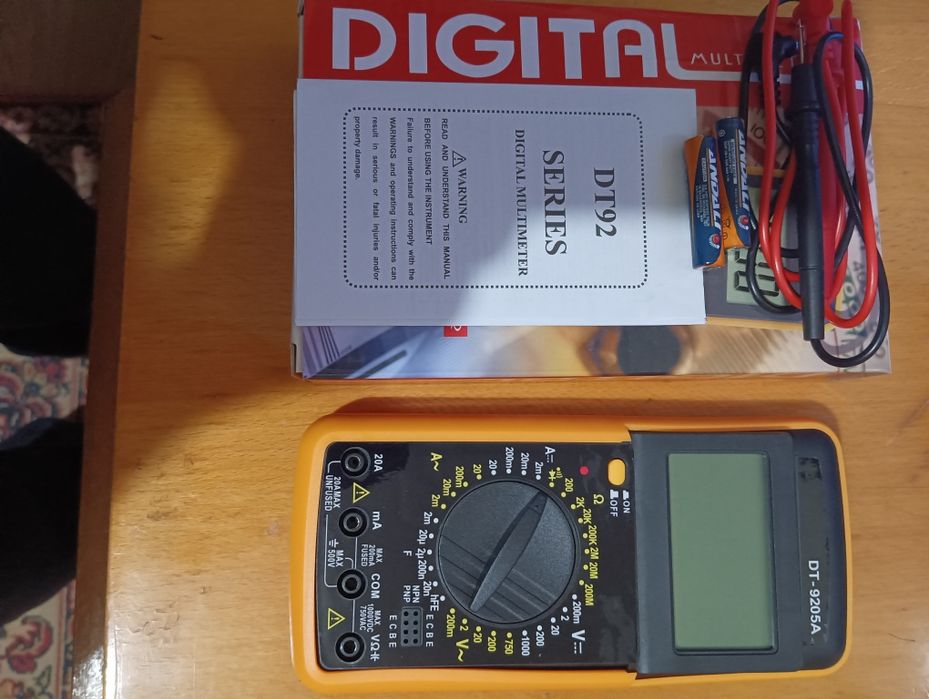 Мультиметр DT 9205A