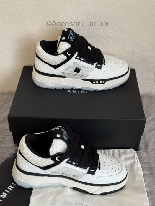 Sneakers Amiri MA-1 2024 White/Black Full Box [Verificare Colet] New