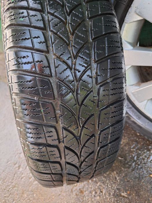 Set 4 jante 16 inch original OPEL 4 cauciucuri iarnă TIGAR  205/55/R16