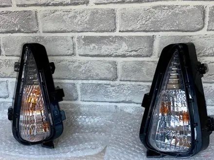 Поворот в бампер Камри 55