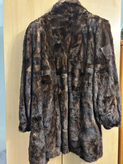 Палто от естествен косъм