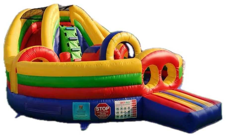 Tobogan Gonflabil Cu Doua Piste