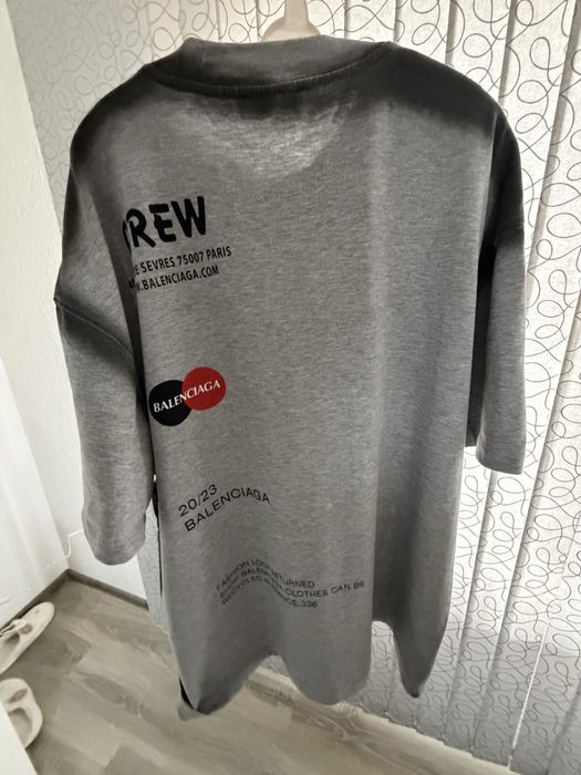 Balenciaga мъжка тениска XL размер