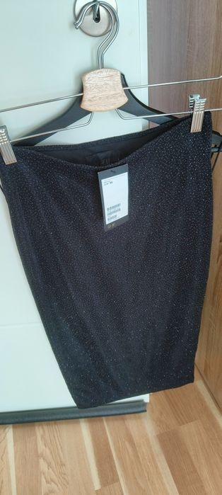 Compleu de ocazie cu paiete si sclipici mango hm 34 36