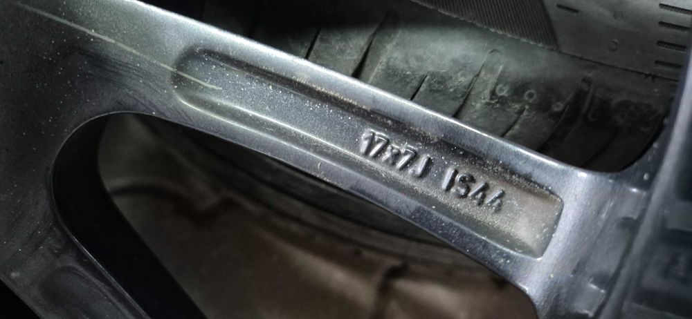Jante r17 Opel 3154 cu anvelope  215/45/17 Continental