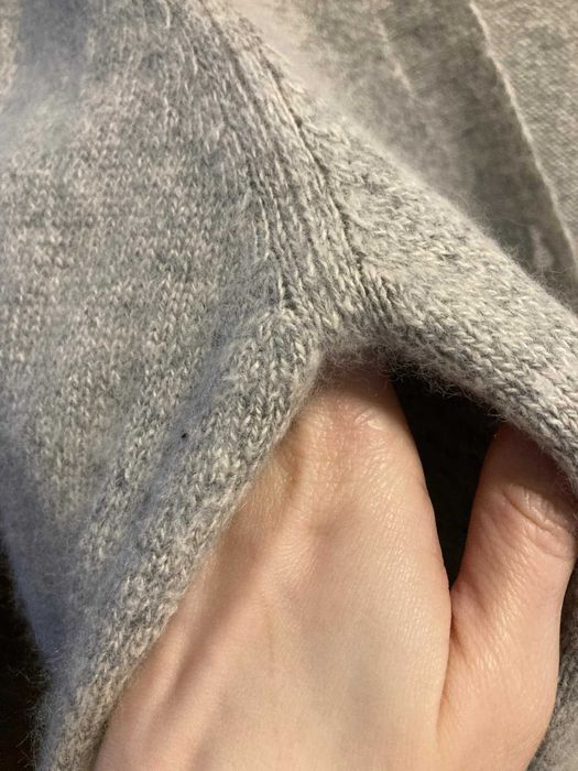 Cardigan angora cu matase