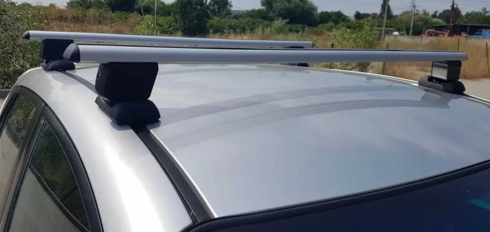 Напречни греди за коли с фабрични резби на покрива-120см. Багажник