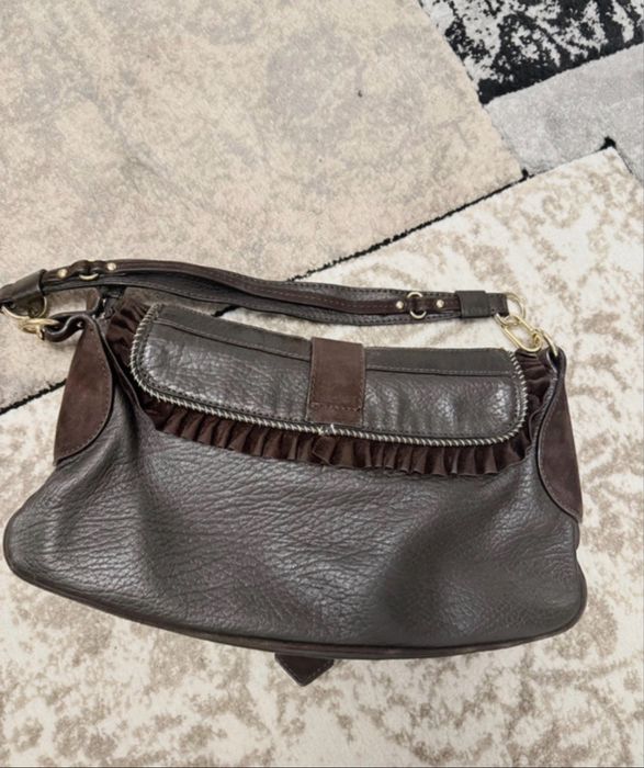 Geanta de umar din piele Roberto Cavalli