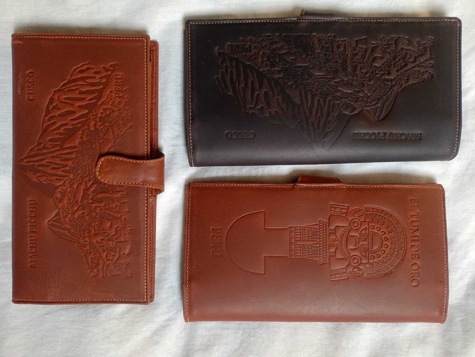 Портфейл от естествена кожа, от Перу