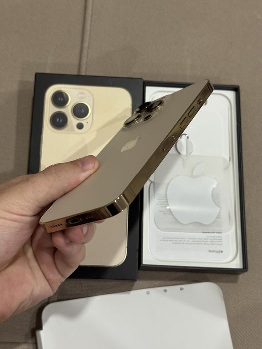 iPhone 13 Pro Gold.     256Gb 80%