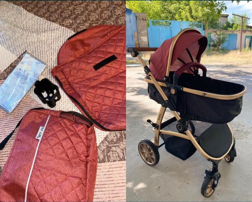 Коляска почти новая пользовались 2 месяца
