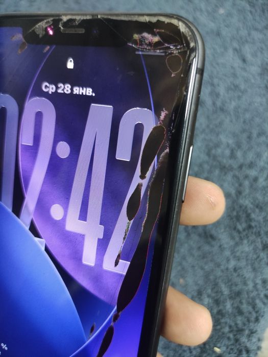 Iphone 11 БУ черный 128ГБ ОБМЕН