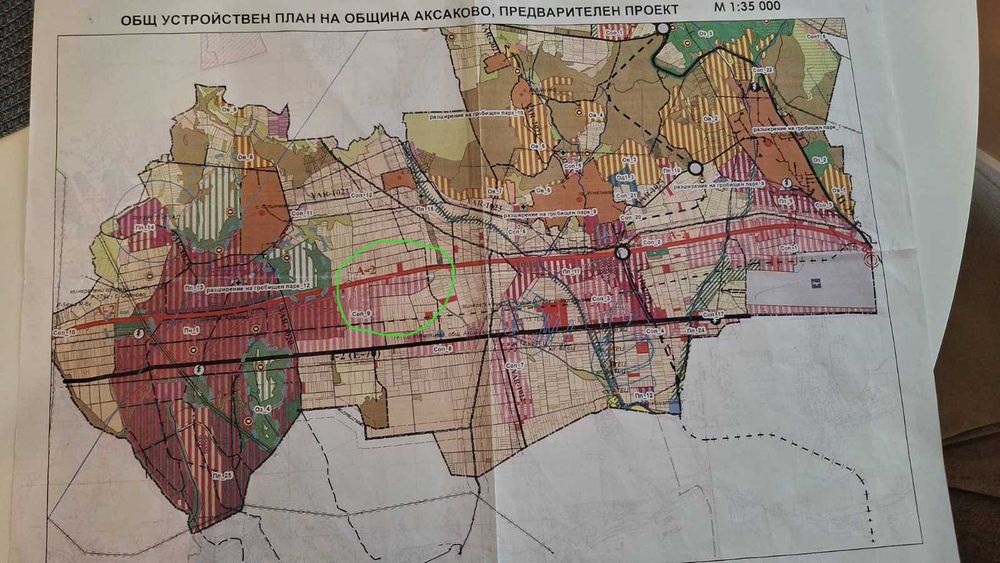 Продава се Парцел в с. Слънчево, Област Варна - 4703 кв.м за 12 €/кв.м - Снимка #2
