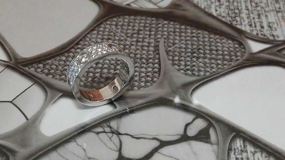 Пръстен  картиер със ДИАМАНТИ