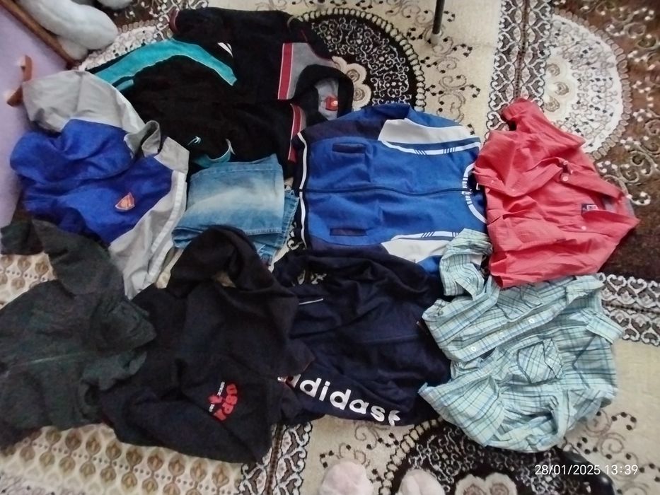 Вещи на мальчика  от 8 до 12лет,цена 3500тг