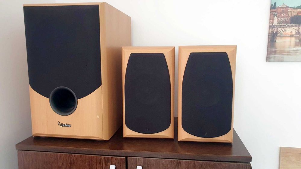 Boxe infinity cu subwoofer