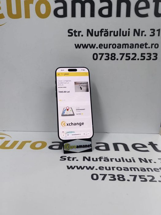 Telefon mobil Apple iPhone 17 Pro Max, 256GB,100% -N-