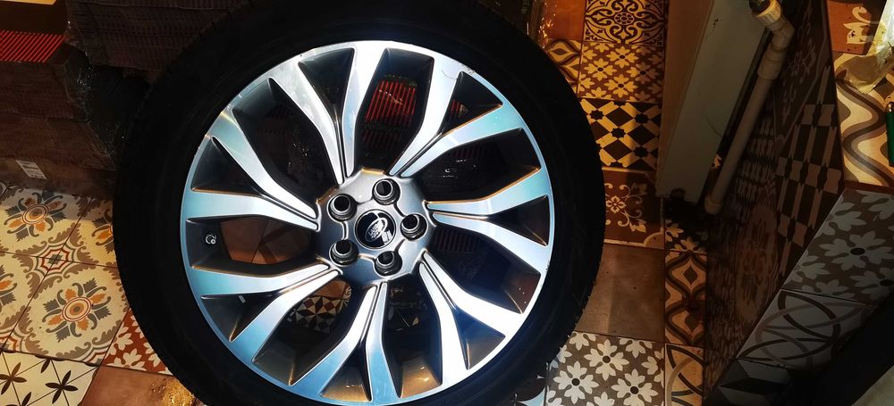 vand 5 jante Range Rover Vogue/21 cu anvelope