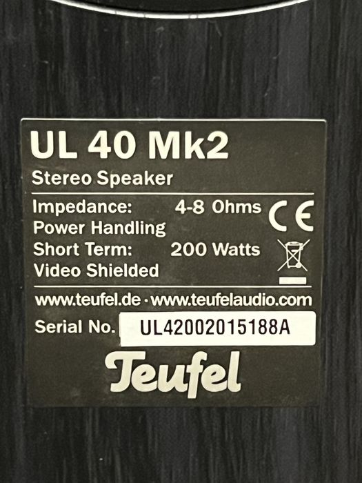 Boxe Teufel Ultima 40 Mk2