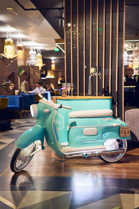 Prosecco Bar-Beer Bar-Affogato Bar- Gelato Cart - Food Cart- Bar mobil